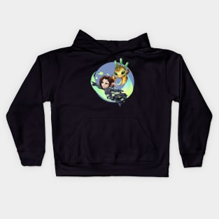 Taimi n Jade Bot Kids Hoodie